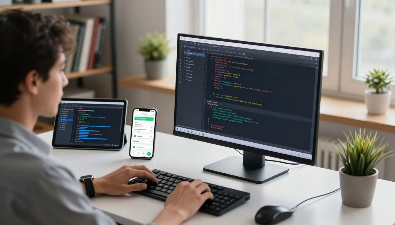 Buat aplikasi Android pakai AI